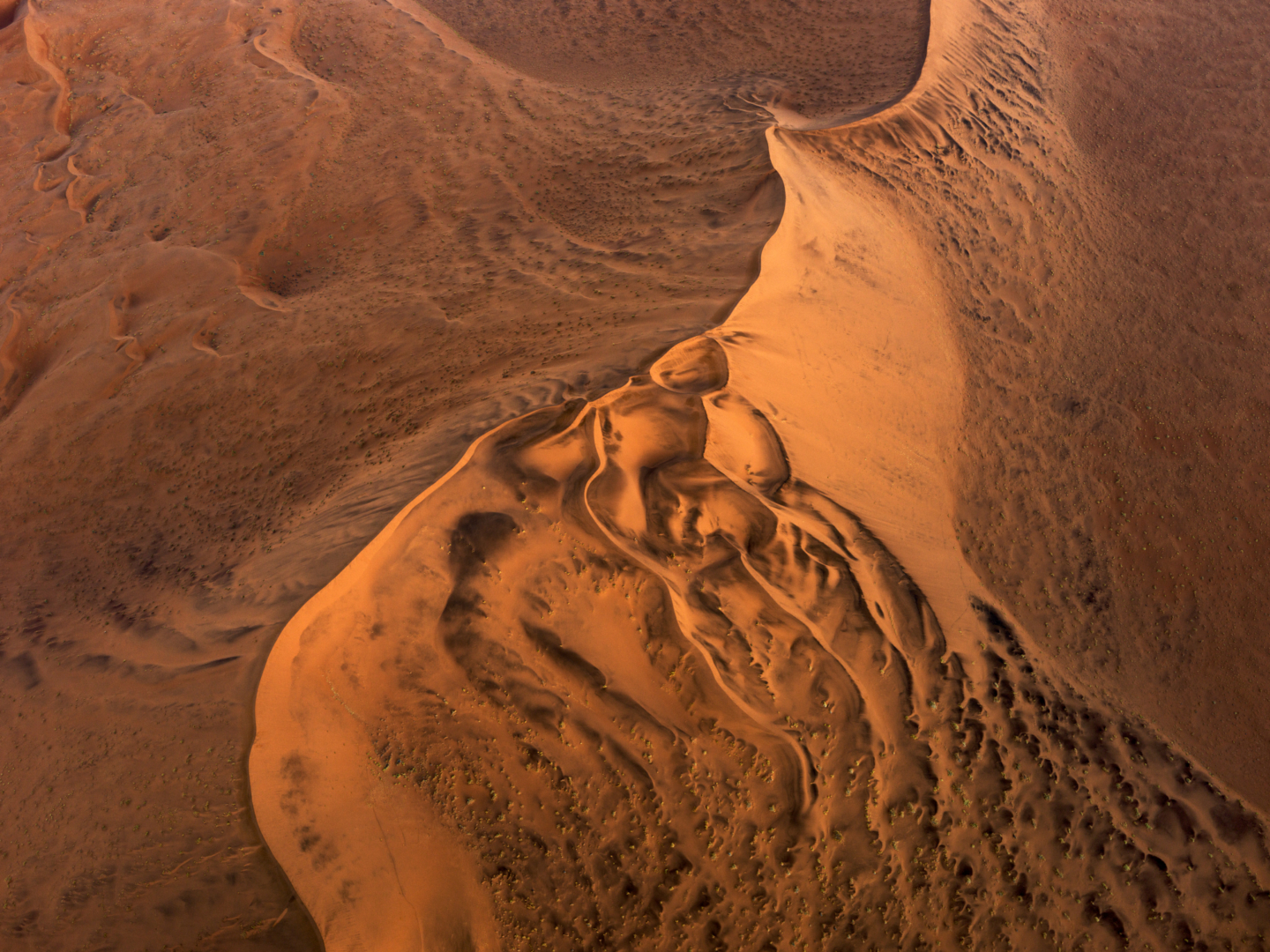 Sand Dunes #3, Sossusvlei, Namib Desert, Namibia, 2018