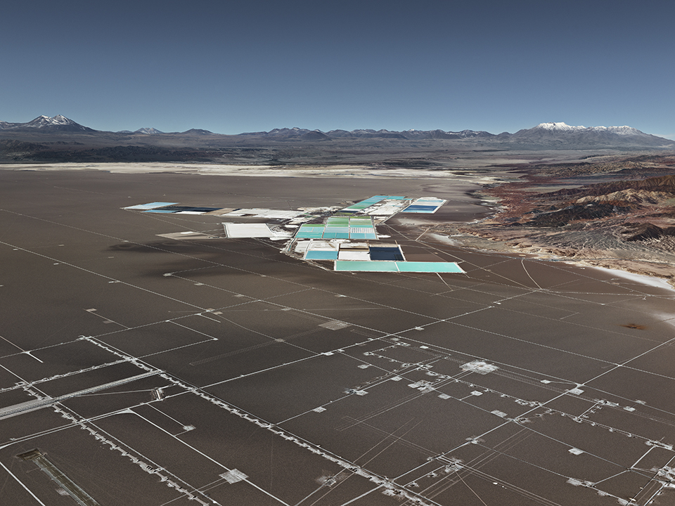 Lithium Mines #2, Salt Flats, Atacama Desert, Chile, 2017