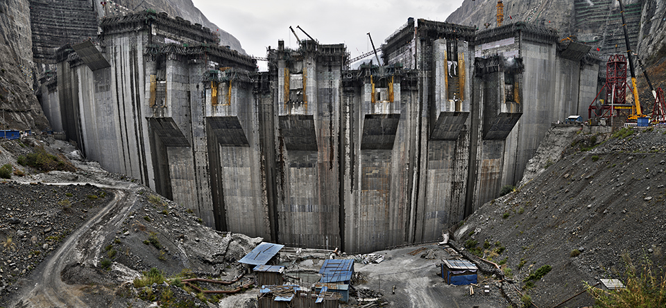 Xiluodu Dam #5, Yangtze River, Yunnan Province, China